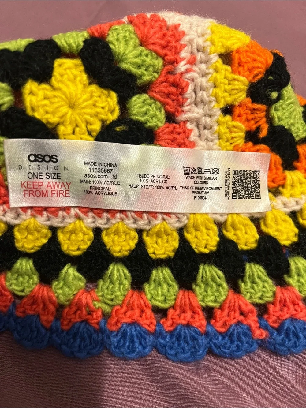 Asos Crochet Hat